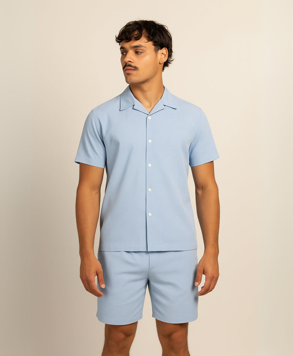Licht Blauw Mykonos Zomer Set