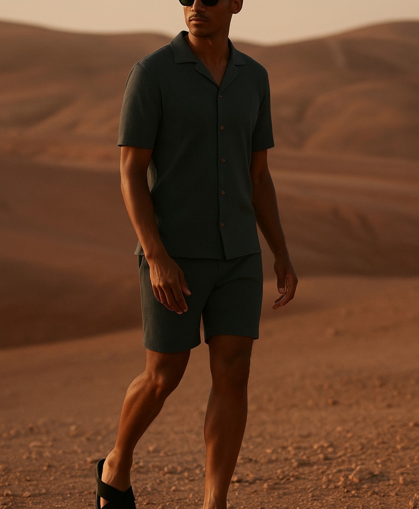 Donker Grijs Monaco Zomer Set