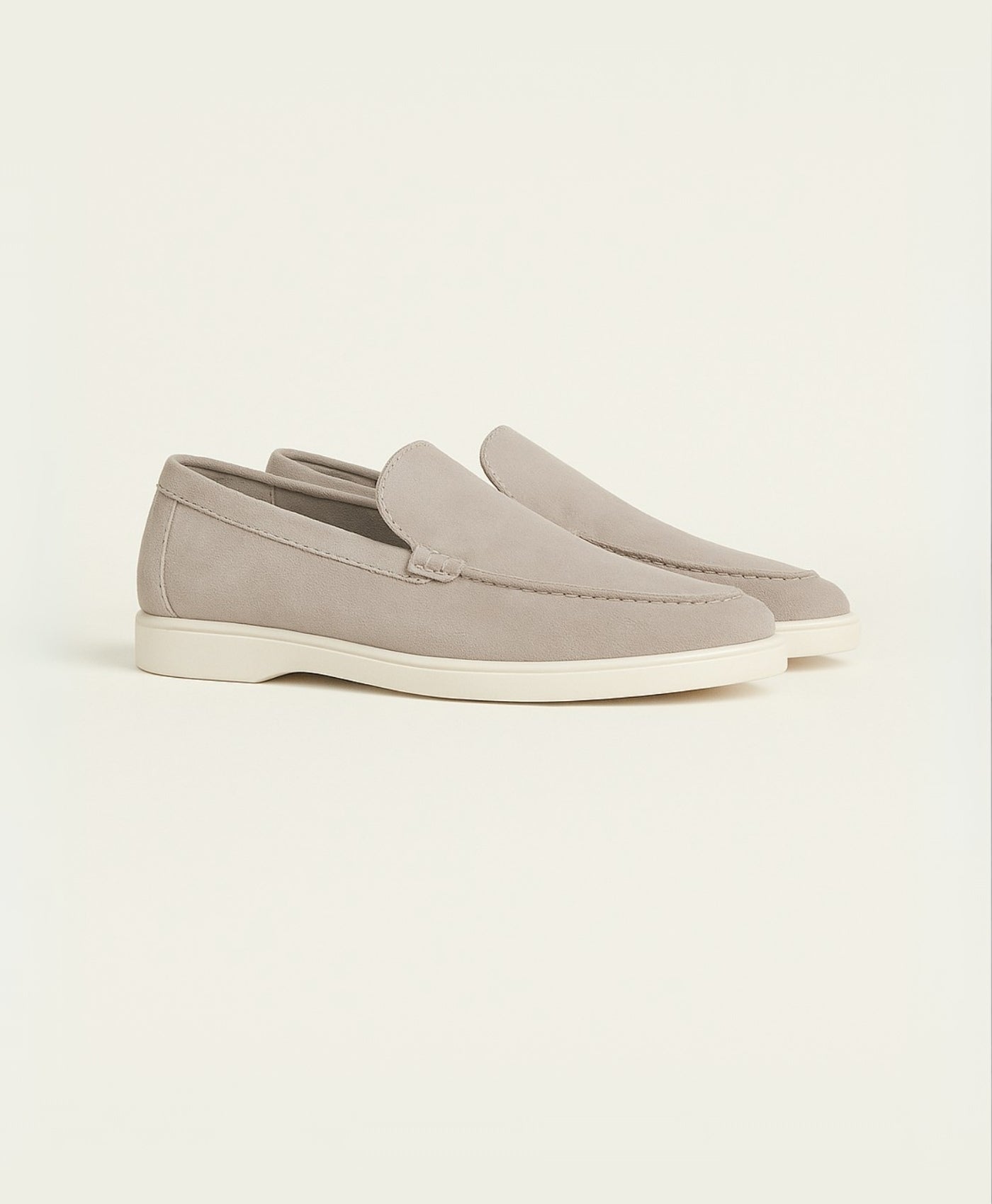 Beige Yachtclub Suède Loafer