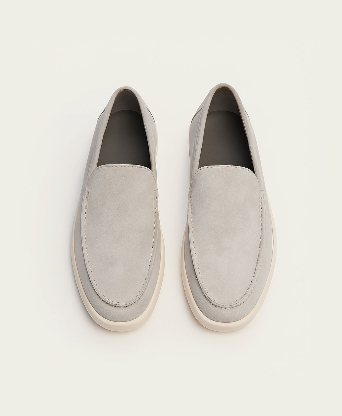 Beige Yachtclub Suède Loafer