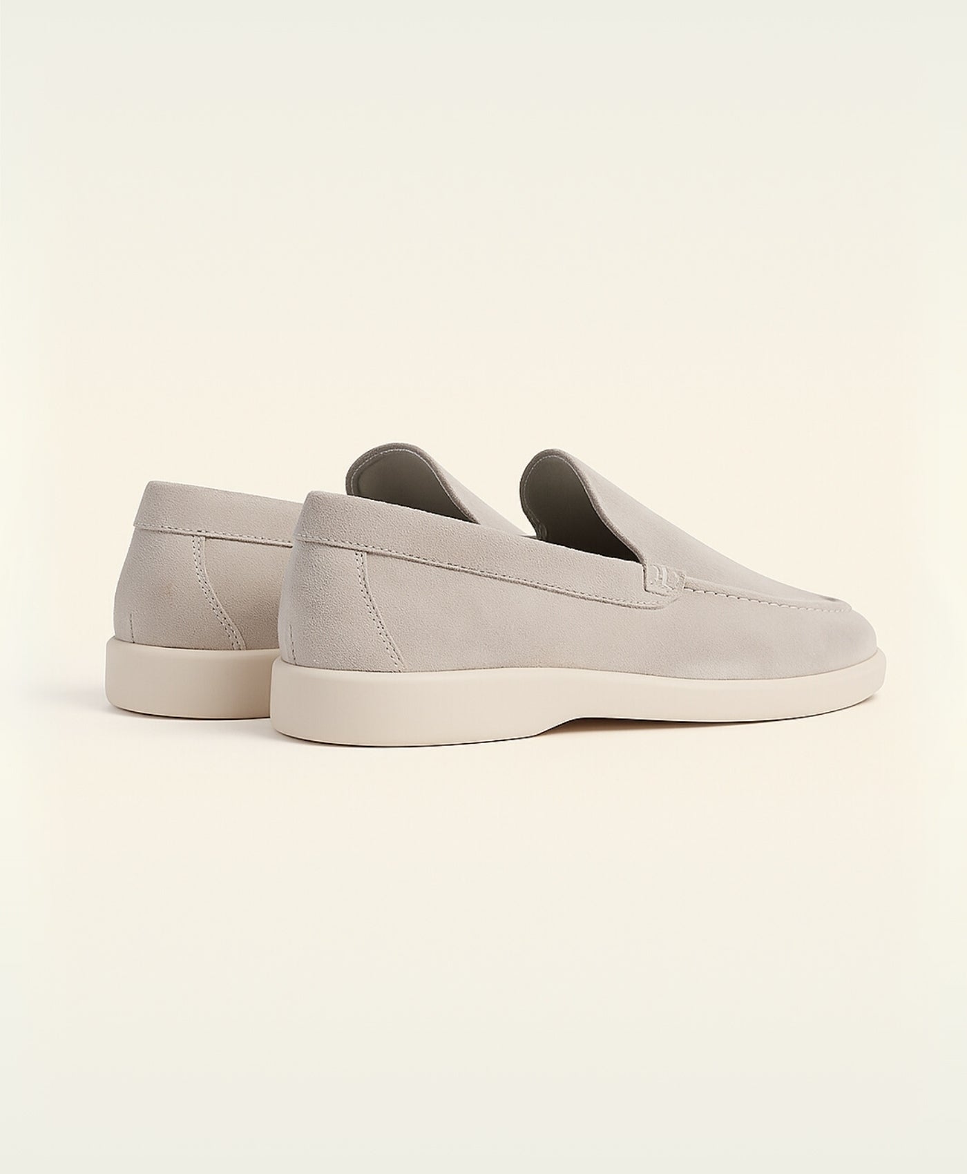 Beige Yachtclub Suède Loafer