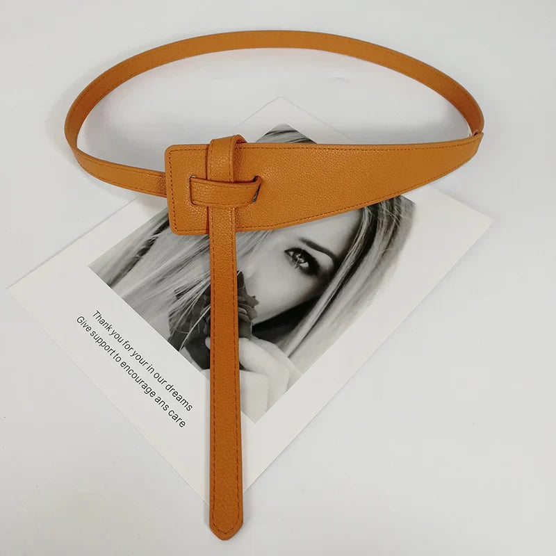 Timeless Knot Leather Belt