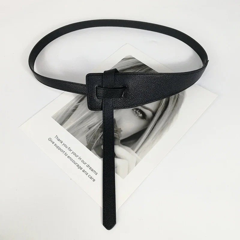 Timeless Knot Leather Belt