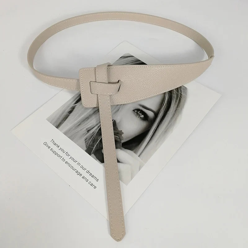 Timeless Knot Leather Belt