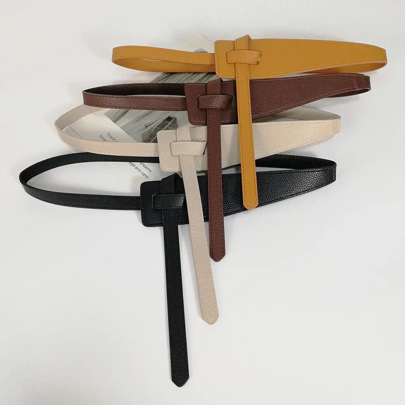 Timeless Knot Leather Belt