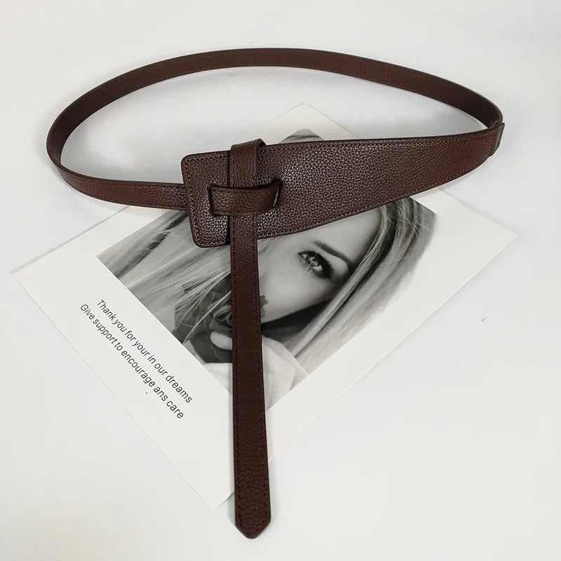 Timeless Knot Leather Belt