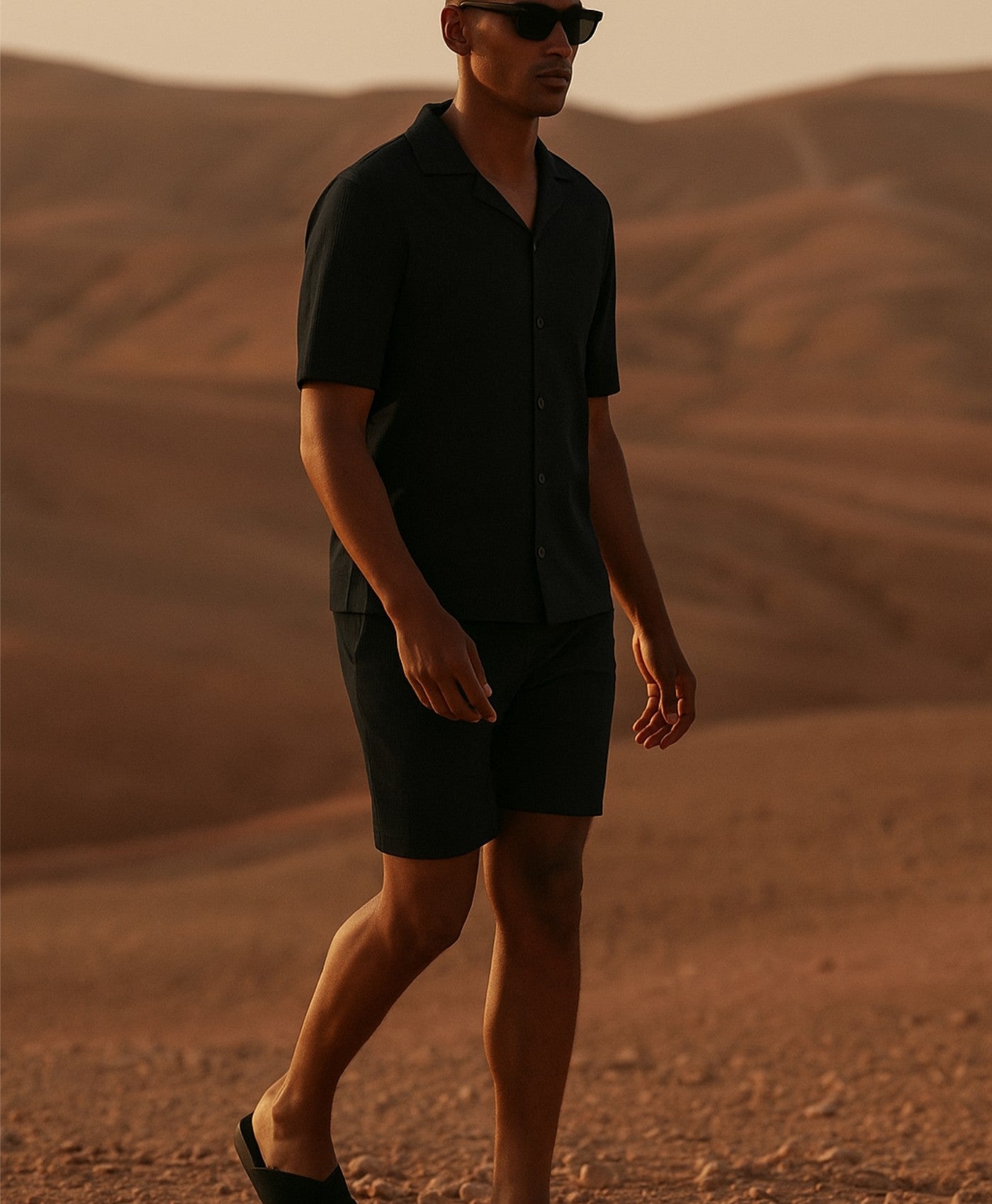 Zwart Monaco Zomer Set