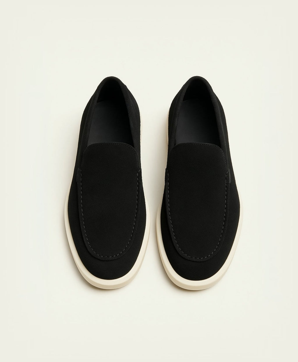 Zwart Yachtclub Suède Loafer