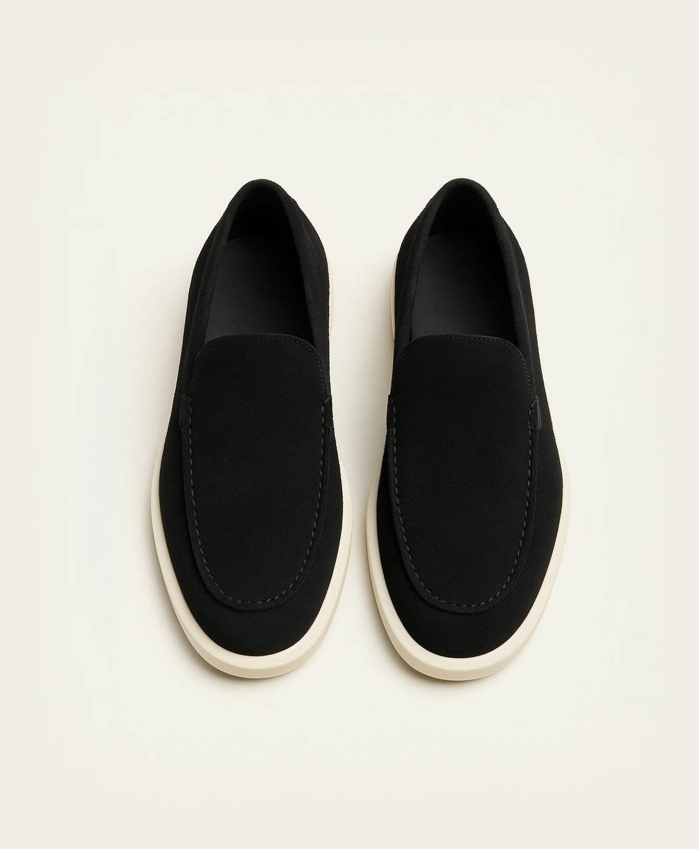 Zwart Yachtclub Suède Loafer