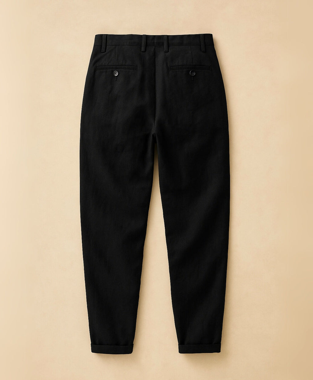 Zwart Tropez Linnen Broek