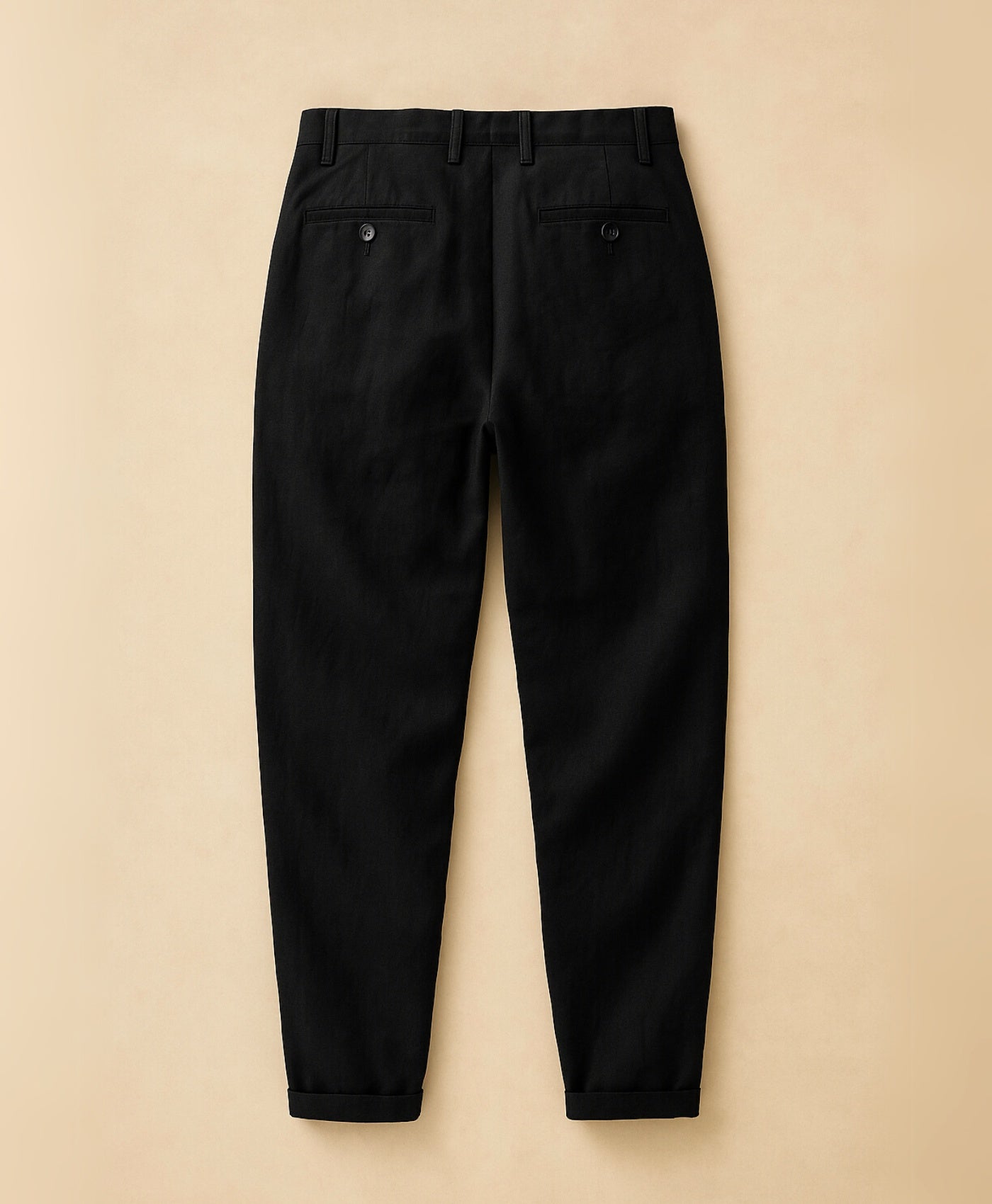 Zwart Tropez Linnen Broek
