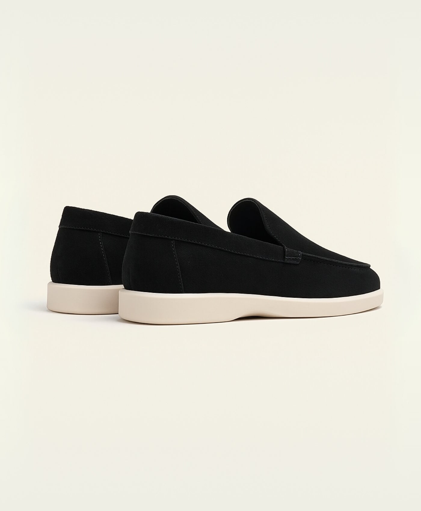 Zwart Yachtclub Suède Loafer